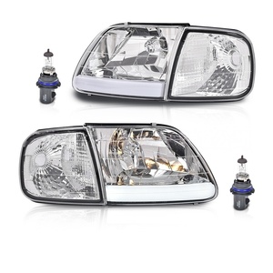 Faros Delanteros para Camioneta, Iluminación Halógena para <span class=keywords><strong>Ford</strong></span> F150 <span class=keywords><strong>Expedition</strong></span> 1997-2004 - Product Image 4