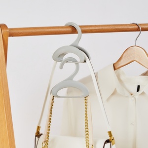 Creative New Fashion Plastic Handbag <b>Hanger</b> for Scarf and Belt Storage Widen Hook for Living Room Use - Product Image 2