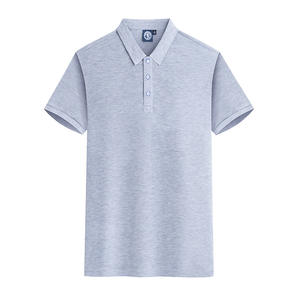 เสื้อยืดพิมพ์ลายเสื้อยืดไม่มีลายโลโก้ผ้าฝ้ายถักธรรมดาแบบเรียบง่ายระบายอากาศได้ดี - Product Image 4