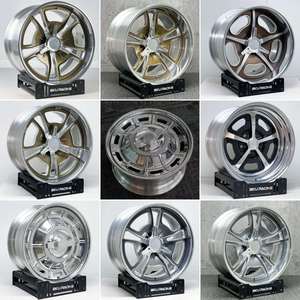 ล้อฟอร์จ BKu แบบ 2 ชิ้น สำหรับ Chevelle Malibu ขนาด 17 18 19 นิ้ว รุ่นคลาสสิค ขัดเงา 5x120.65 - Product Image 5