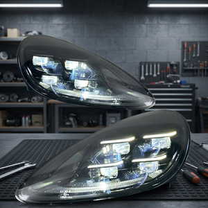 WELIFTRICH Accesorios para Automóviles, Nuevo Estilo para Porsche Cayenne 958.1 2011-2014, Actualización de Faros Delanteros, Faros Delanteros LED Matrix 2024 de 12 V - Product Image 5