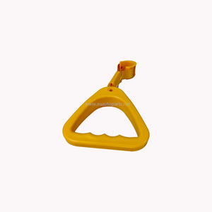สายรัดที่จับแบบใสสำหรับโฆษณารถไฟใต้ดินสีเหลืองทนทาน - Product Image 3