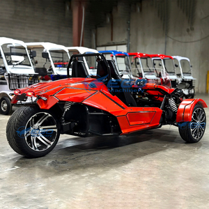 Triciclo Eléctrico de Carreras de Tres Ruedas con Velocidad de 120 Km/h, Capacidad de 300 kg, 2 Asientos, Certificado CE para Adultos - Product Image 2