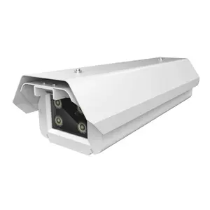 JinD 3.0MP H.264 luz branca LED para entrada de estacionamento alpr HD EUA reconhecimento lente fixa 6mm câmera IP baioneta placa de licença