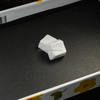 Capuchons de touches en céramique MHT, transparents et blancs, pour clavier à commutateurs Cherry MX