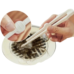 <b>Bathroom</b> Hair Cleaning Clip Household Toilet <b>Drain</b> Cleaning Tool Floor <b>Drain</b> Object Removal Clip - Product Image 1