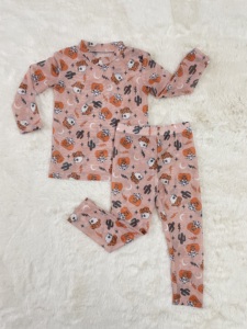 Pankai Tùy Biến Mama Và Tôi Phổ Biến Mô Hình Phương Tây Màu Lưới Top Phong Cách Phương Tây In Dài Tay Áo Lưới Bodysuit - Product Image 5