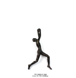 Bán Buôn 3D Nhân Tạo Resin Đen Leo Men Đối Tượng Cho Trang Trí Tường - Product Image 5