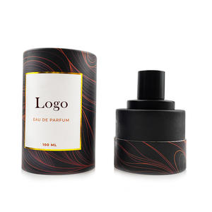 Botella <span class=keywords><strong>de</strong></span> <span class=keywords><strong>Perfume</strong></span> <span class=keywords><strong>de</strong></span> Vidrio Vacía Personalizada <span class=keywords><strong>de</strong></span> 30ml 50ml 100ml, Forma Redonda, Negra, con Tapas <span class=keywords><strong>de</strong></span> Madera - Product Image 3