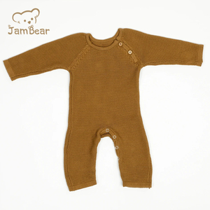 Nouveau-né pull Onesie bébé barboteuse tricot bébé dors 100% coton bio infantile tricot une pièce bébé <span class=keywords><strong>Nesie</strong></span> - Product Image 2