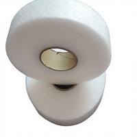 Entoilage thermocollant non tissé double face en polyamide, rouleau de tissu thermocollant pour vêtements, poids 10-100 g/m²