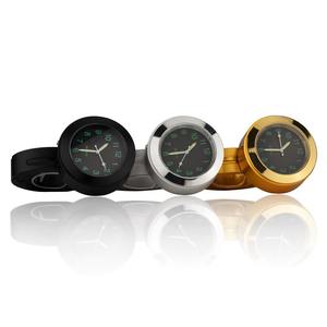 Soporte de reloj para manillar de aluminio duradero, compatible con manillares de Harley, Cruiser, MTB y bicicletas eléctricas. - Product Image 1