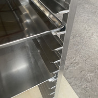 Chariot de séchage rotatif en acier inoxydable 304 (600x400) pour fours de boulangerie, avec grille de refroidissement et de cuisson