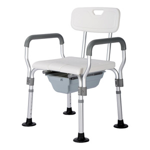 Chaise de douche Fushide YC5207 avec cuvette de toilette pour personnes âgées et handicapées, équipement de sécurité pour salle de bain - Product Image 1