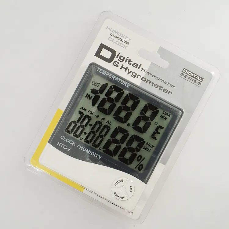 Professionele Indoor Industriële Hygrometer Digitale Kamer Thermometer Hygrometer Htc-2