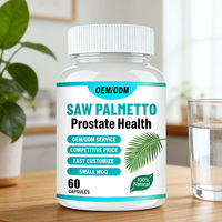 Lytam OEM Capsules à base de plantes pour la santé de la prostate des hommes adultes, stimulant d'énergie et soutien immunitaire, certifié Halal, 60 unités, complément alimentaire