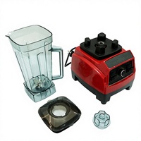 Robot culinaire commercial 1600W, capacité de 2L, mélangeur haute vitesse avec 1 pot pour usage domestique et cuisine de restaurant