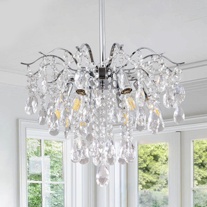 French inspired luxury crystal chandelier with an American cream-style design chandelier for living room and dining room - Product Image 3