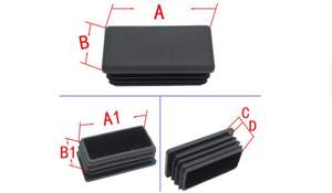 <span class=keywords><strong>Bouchon</strong></span> de tuyau en acier table et chaise jambe tuyau <span class=keywords><strong>bouchon</strong></span> de tuyau en <span class=keywords><strong>plastique</strong></span> - Product Image 6