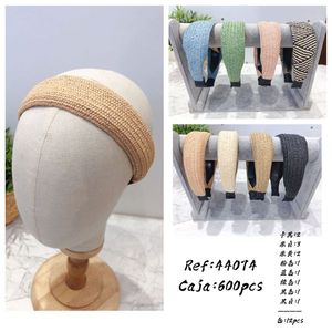 Fascia per Capelli in Paglia PP con Motivo Piatto DIADEMA 4407A Confezione da 600 Pezzi - Product Image 3