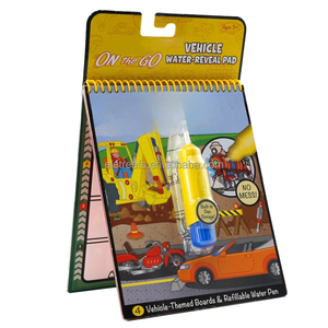 Magisch Boek Van Water Painting Boek Met Aquarel Kinderen Herbruikbaar Snel Droog Kleurrijk Tekening Graffiti - Product Image 1