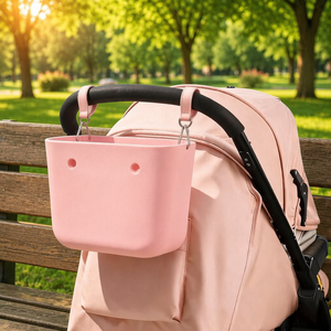 Bolsa de Almacenamiento Portátil para Cochecito de <span class=keywords><strong>Bebé</strong></span> de EVA, Organizador <span class=keywords><strong>Universal</strong></span> para Cochecito con Correas para Exteriores - Product Image 6