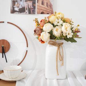 Hot Sale Decor Seiden blume Hochzeits strauß Künstliche Pfingstrosen - Product Image 2