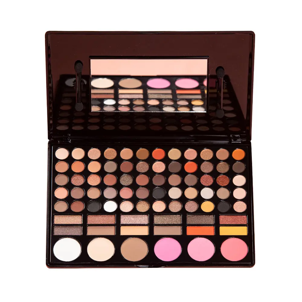 Nieuwe Collectie Multicolor Cosmetica Oogschaduw Kit Make Up 100% Vegan Oogschaduw Pallets