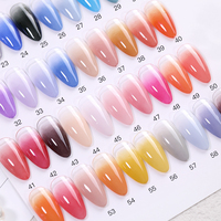 Vente en gros d'usine Pat Pat Gel UV Vernis à ongles professionnel 60 couleurs Non toxique Écologique Lampe LED UV Cure French Longue durée