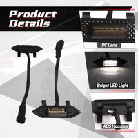 Lámparas de advertencia DRL para coche, luz LED de circulación diurna, luces de rejilla impermeables para Toyota Rav4, 2019, 2020, 2021, 2022