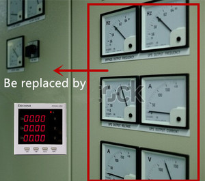 Màn Hình <span class=keywords><strong>LCD</strong></span> Micro Ampe Hour <span class=keywords><strong>Meter</strong></span> S3I48 Bảng Điều Khiển 48*48 Bảng Điều Khiển 3 Pha Hiển Thị Kỹ Thuật Số Hiện Tại <span class=keywords><strong>Meter</strong></span> Kỹ Thuật Số Chỉ AC 1A/ 5A LED 0.5 - Product Image 4