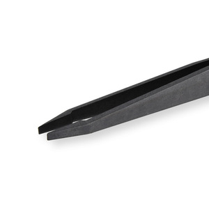 Pinzas Vetus 709 de Punta Plana Curvada, de Plástico Conductivo, Fibra de Carbono, Antiestáticas, para Laboratorio - Product Image 2