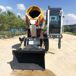 Mezclador de concreto Carmixer de carga automática móvil 2.6M3, mezclador de tambor de camión de concreto, controlador de 4 ruedas, 2 años de producto ordinario - Product Image 2