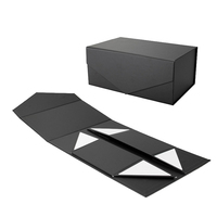 Boîte cadeau magnétique pliable de luxe personnalisable avec logo, recyclable, boîtes rigides UV, impression en relief, portable pour perruques, vernis à ongles, huile