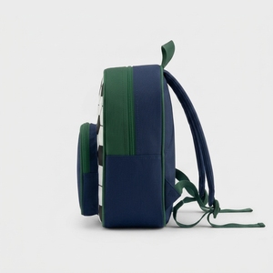Mochila Infantil de Fútbol con Diseño Animado, Ligera, Antibacteriana, Ecológica, de Poliéster Reciclable, Gran Capacidad, con Asa Curva - Product Image 3