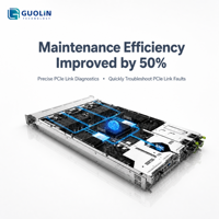 Serveur en rack 1U à double socket, calcul haute densité, serveur d'entreprise avancé, Intel Xeon DDR5 PCIe 5.0, serveur en rack