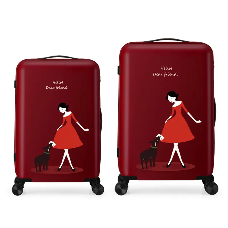 Jupiscine Hanke — sac de voyage rigide pour enfant, valise à 4 roues, pour les voyages à l'école, bagage à roulettes, nouvelle collection