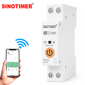 Minuteur <span class=keywords><strong>programmable</strong></span> intelligent SINOTIMER STM-63T 63A avec contrôle à distance par application et programmation sur rail DIN - Product Image 1