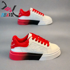 Zapatos Deportivos Casuales Transpirables con Suela Gruesa para Hombre, Estilo Deportivo para Caminar, Correr y Skateboard, Primavera-Otoño 2025 - Product Image 2