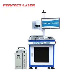 Perfetto Laser-metallo plastica incisione di vetro a buon mercato macchina per marcatura laser uv 5w /uvt incisione non-metallo