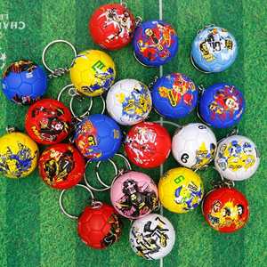 Wholesale PVC & PU Leather Football Keychain-Mini Creative <b>Design</b> for Gifts & Ornaments - Product Image 4