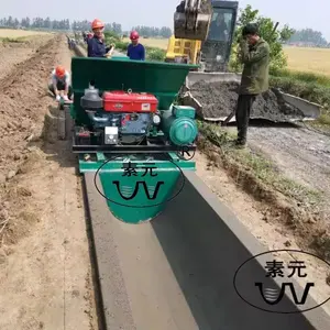 Machine de formage de canal de fossé de drainage d'irrigation agricole à moulage unique