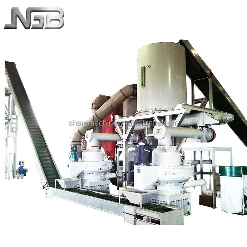 New 500kw biomass pellet gasification power generation machine plant