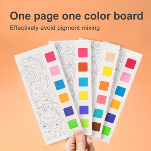Mideer M4225 libro da colorare per bambini luce schizzo di colore chiaro-<span class=keywords><strong>mondo</strong></span> avventura disegno giocattoli arte libri - Product Image 4