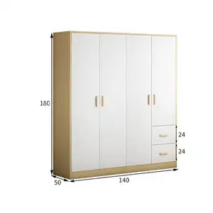 Armoire Wooden Wardrobe Closet Guardaroba Kleiderschrank Wardrobes Bedroom Furniture Home Guarda Roupa Muebles De Dormitorio