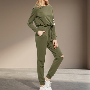 Ropa Personalizada para Chicas Altas, Vestidos de Moda, Jumpsuits, Conjuntos de 2 Piezas, Conjuntos de Algodón Elástico para Mujer, Casuales, Transpirables - Product Image 2