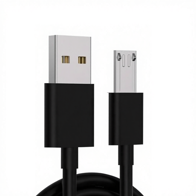 Android Data Cable 4-Wire Core Extra Long 12mm Lengthy Head Mobile Phone Charging Line