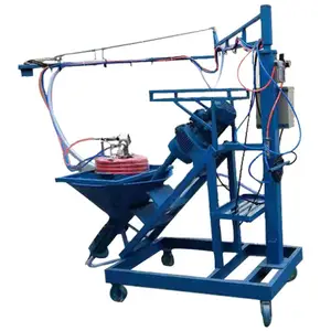 Relief components paint mixing spraying fiberglass filament jetting slurry machine GRC spraying machine