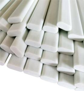 פיברגלס מותאם אישית פיברגלס לבן מוט מרובע 4 מ "מ x 4 מ" מ - Product Image 4