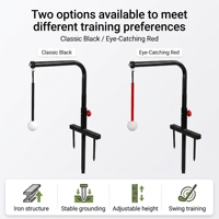 Entraîneur de swing de golf rotatif à 360° avec base stable pour corriger le plan de swing, adapté à tous les niveaux